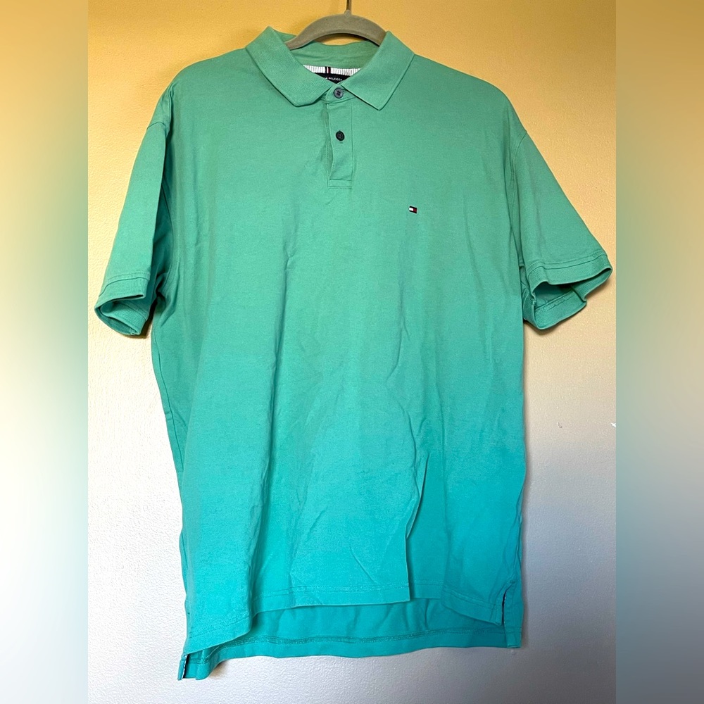 Men’s XL green Tommy Hilfiger polo